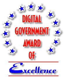 Digital Government Award of Excellence - January 10, 2000 - Click to visit GovNetworks.com...