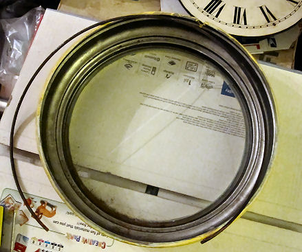 Replacing the face glass.