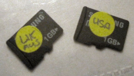 Micro SD cards