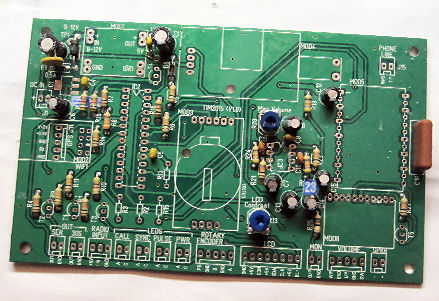 PC Board after soldering